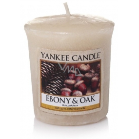 Yankee Candle Ebony & Oak - Ebony & Oak Scented Candle 49 g
