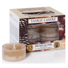 Yankee Candle Ebony & Oak - Ebony and Oak Scented Tea Candle 12 x 9.8 g