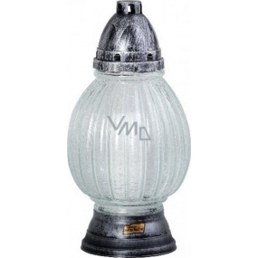 Admit Glass lamp Grooves 28 cm 48 hours 140 g 28586