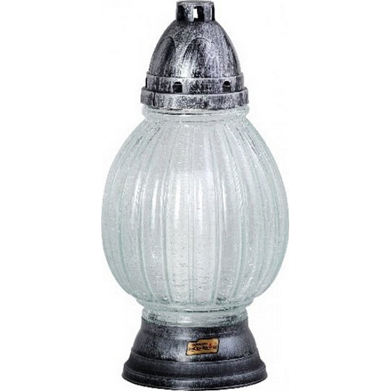Admit Glass lamp Grooves 28 cm 48 hours 140 g 28586