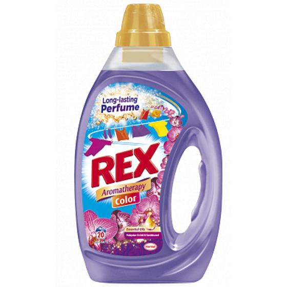 Rex Malaysan Orchid & Sandalwood Aromatherapy Color Gel for Washing Colored Laundry 60 Loads 3 L