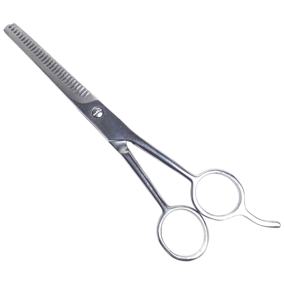 Comb hairdressing scissors 18 cm