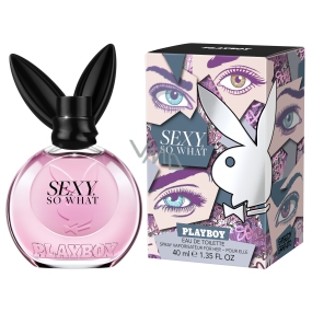 Playboy Sexy So What Eau de Toilette for Women 40 ml