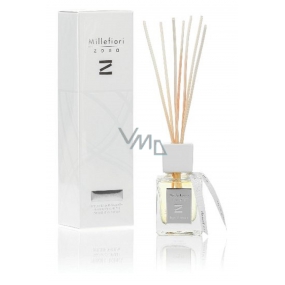 Millefiori Milano Zona Legni & Spezie - Wood and Spices Diffuser 100 ml + 7 stalks 25 cm long for smaller spaces lasts 5-6 weeks