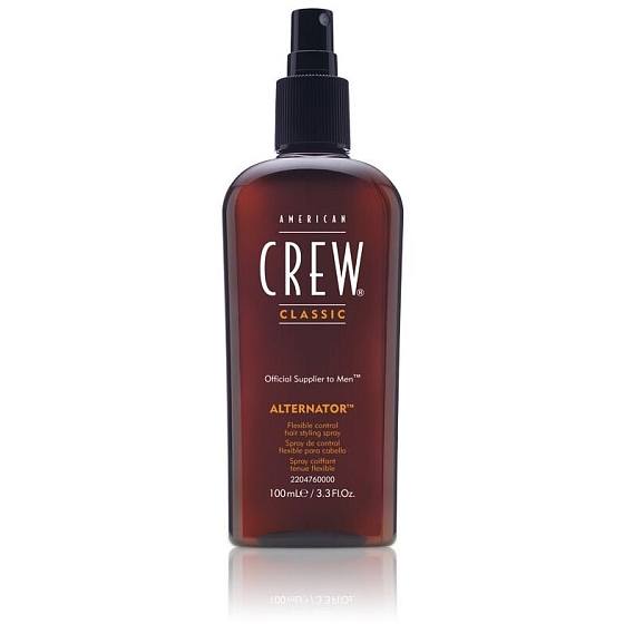 American Crew Alternator hair spray for styling flexibility, for all hair types, medium hold for men 100 ml