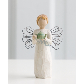 Willow Tree - Angel of your kitchen - Warm comfort among friends Willow Tree angel figurine, height 13.5 cm