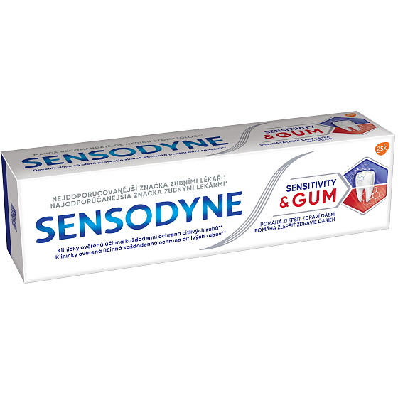 Sensodyne Sensitivity & Gum toothpaste for gum protection 75 ml