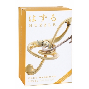 Huzzle Cast Harmony metal puzzle, difficulty 2