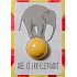 Bomb Cosmetics Age is Irrelevant - Age is Irr-elephant Sparkling greeting card with ballistic 40 g