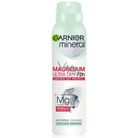 Garnier Mineral Magnesium Ultra Dry 72h antiperspirant deodorant spray for women 150 ml
