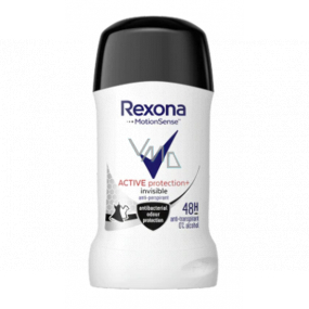 Rexona Active Protection + Invisible solid antiperspirant deodorant stick for women 40 ml