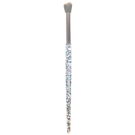 Cosmetic glitter brush round 17 cm AN