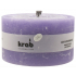Crab Lavender repellent garden candle rustic, burns 45 hours, 80 x 140 x 140 mm 1,000 g