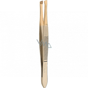 Donegal Tweezers oblique Gold 8.5 cm 1 piece 1092