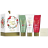 Scottish Fine Soaps Spiced Apple - Spicy Apple shower gel 75 ml + body cream 75 ml + hand and nail cream 75 ml + three times finely ground toilet soap 40 g, cosmetic set