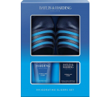 Baylis & Harding Men´s Citrus Lime & Mint shower gel 200 ml + bath crystals 100 g + slippers, cosmetic set for men