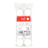 Crab Tea lights white, burning time 8 hours 10 pieces in cellophane