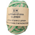 Albi Jute ribbon Natural with green border 5 m