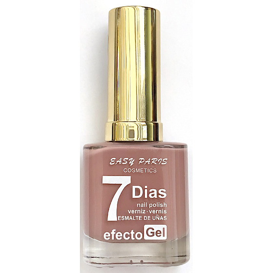My 7Dias Efecto Gel nail polish dark brown No.91 13 ml