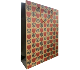 Nekupto Gift kraft bag 37 x 28 x 10 cm Tulips