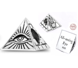 Sterling silver 925 Egypt All Seeing Eye Pyramid, travel bracelet bead