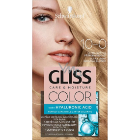 Schwarzkopf Gliss Color hair color 10-0 Ultra light natural blonde 2 x 60 ml