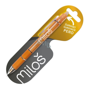 Nekupto Rubber pen with the name Milos