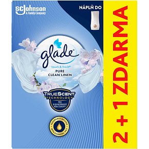 Glade refill air freshener Touch Fresh Pure Clean Linen 3× 10 ml