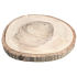 Slice of wood double-sided smooth apple tree 18 - 20 cm