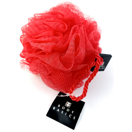 Body Basics Wash Sponge Red