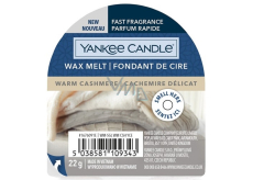 Yankee Candle Warm Cashmere - Warm cashmere scented wax for aroma lamp 22 g