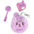 Albi 3in1 Fluffy case with pen and notepad Rabbit