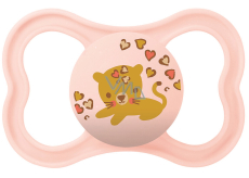 Mam Air silicone pacifier pink with tiger 6m+