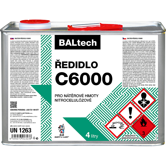 BALTECH thinner C6000, 4 l