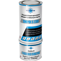 Sinepox s2300 two-component primer for metal and steel, white + hardener, 1.18 kg