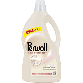 Perwoll Light Colors laundry gel for light-colored and white clothing 80 doses, 4L