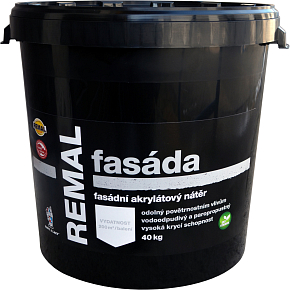 REMAL Facade Acrylic Facade Paint White 40 kg