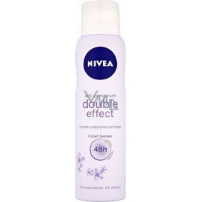 Nivea Double Effect Violet Senses antiperspirant deodorant spray for women 150 ml