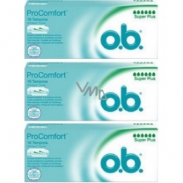 o.b. ProComfort Super Plus tampons 3 x 16 pieces - VMD parfumerie