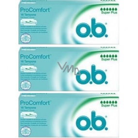 o.b. ProComfort Super Plus tampons 3 x 16 pieces