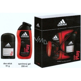 Adidas Fair Play deodorant stick 51 g + shower gel for men 250 ml, cosmetic set