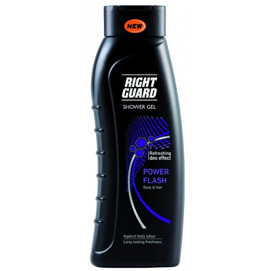 Right Guard Power Flash shower gel for men 400 ml
