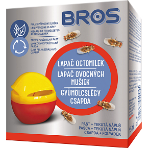 Bros Apple Fruit Fly Trap + Refill, 30 ml