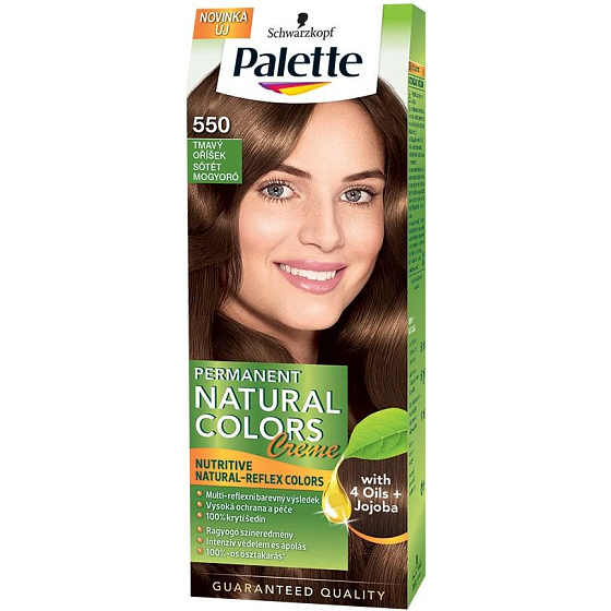 Schwarzkopf Palette Permanent Natural Colors Hair Color 550 Dark Nut