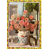 Nekupto Postcard Pink Roses, PC