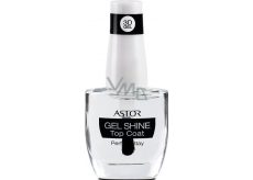 Astor Perfect Stay 3D Gel Shine Top Coat vrchní lak na nehty 100 Transparent 12 ml