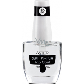 Astor Perfect Stay 3D Gel Shine Top Coat top nail polish 100 Transparent 12 ml