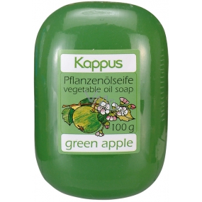 Kappus Green apple glycerin toilet soap with vegetable oil 100 g