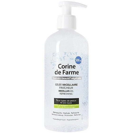 Corine de Farme Micellar Gel Dispenser 500 ml