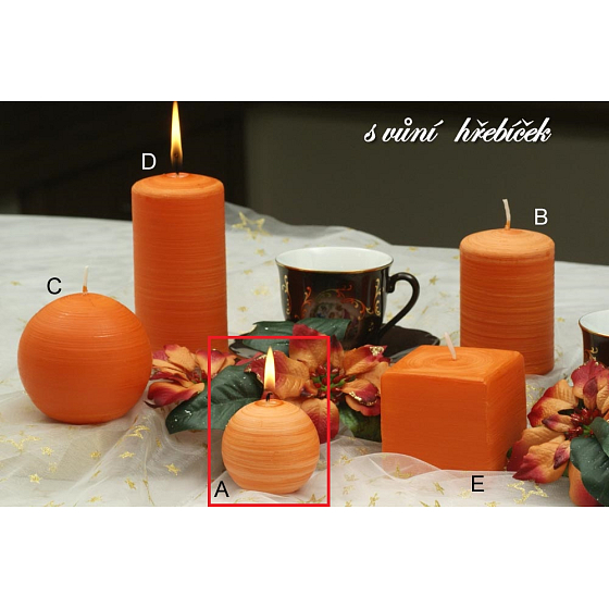 Lima Wellness Clove aroma candle ball 60 mm 1 piece